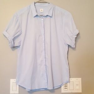 Light blue Gap work shirt